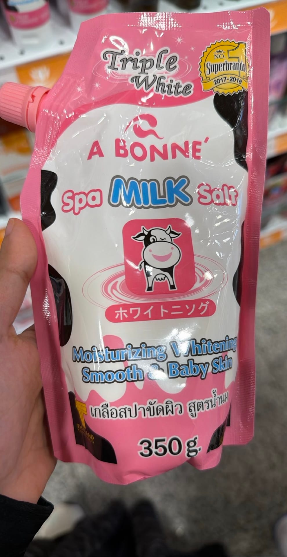A BONNE Triple White Spa Milk Salt 350 g