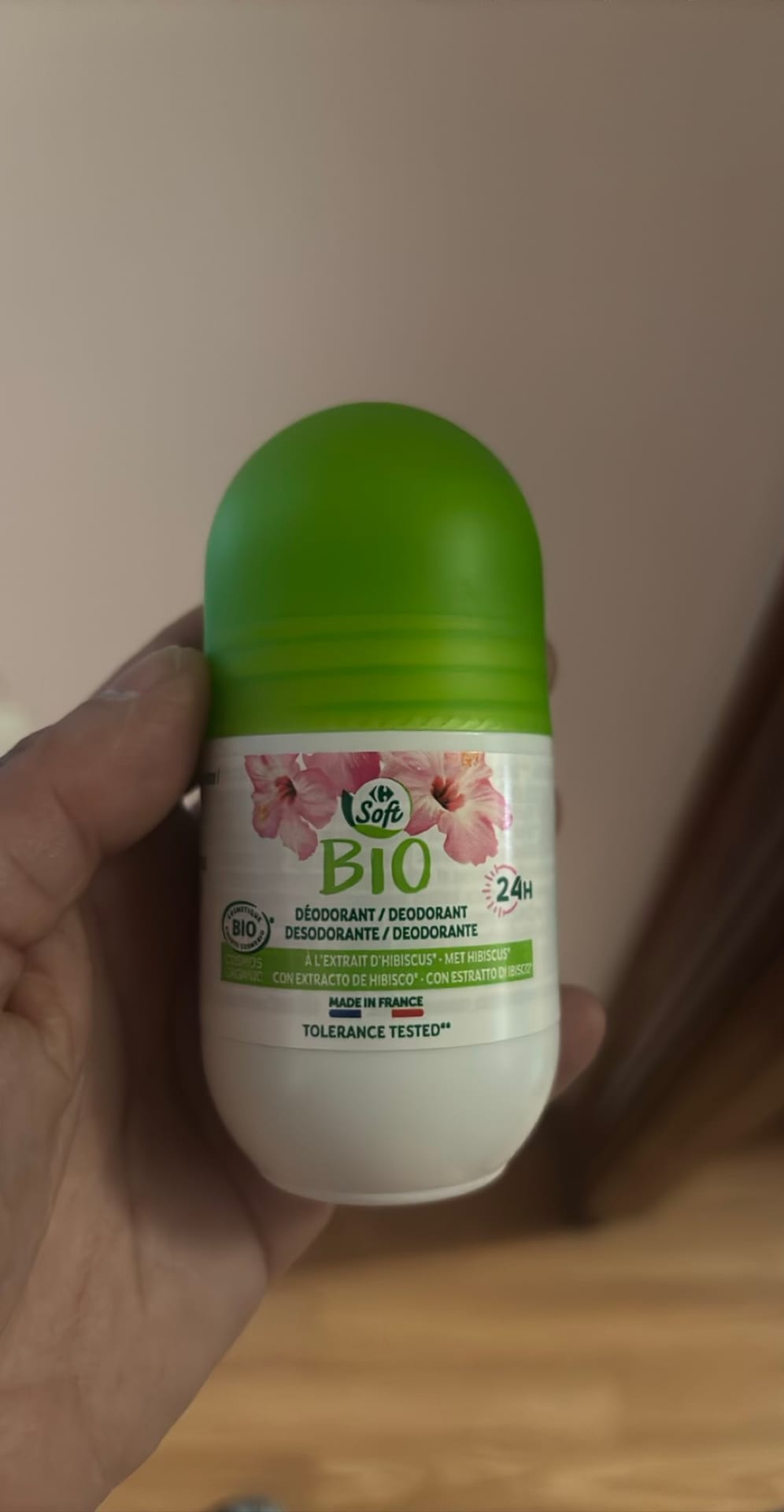 Le Soft BIO Déodorant 24H à l'extrait d'hibiscus