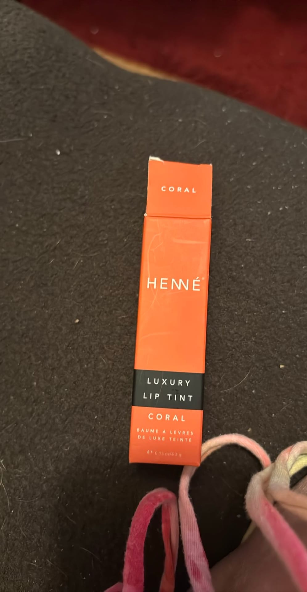 HENNÉ Luxury Lip Tint Coral 0.15 oz / 4.3 g