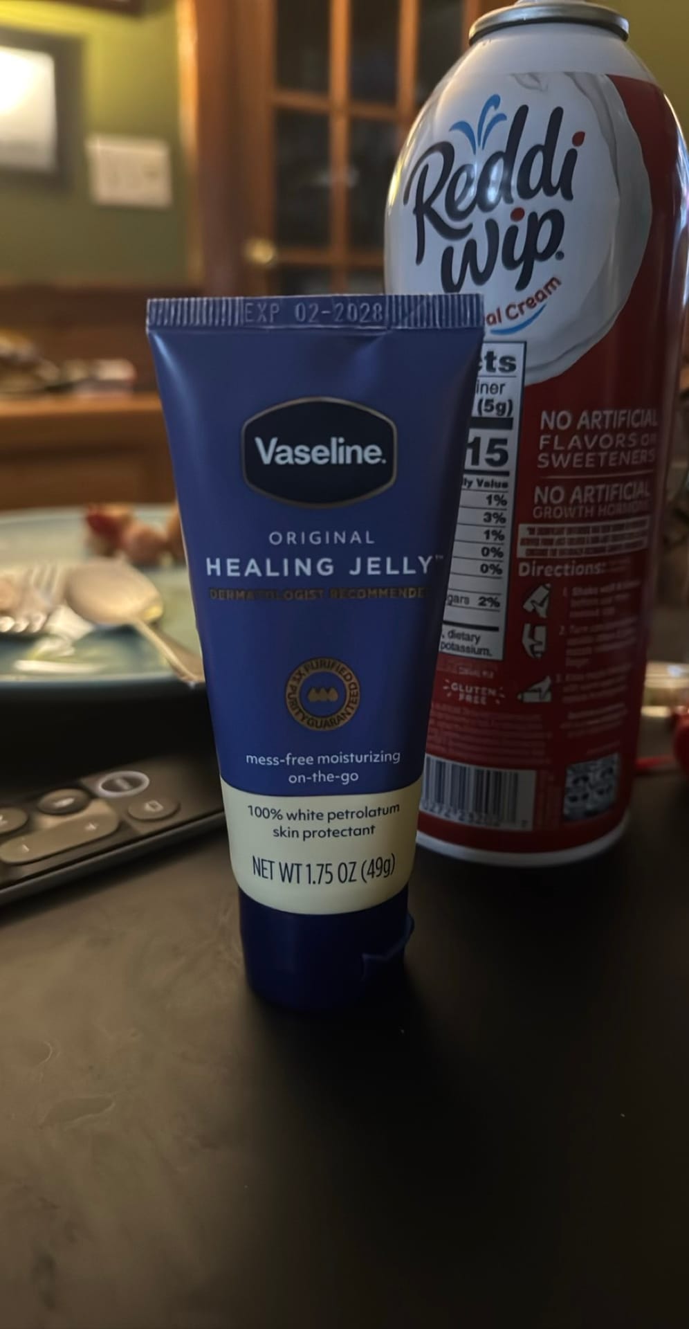 Vaseline Original Healing Jelly mess-free moisturizing on-the-go 1.75 OZ (49g)