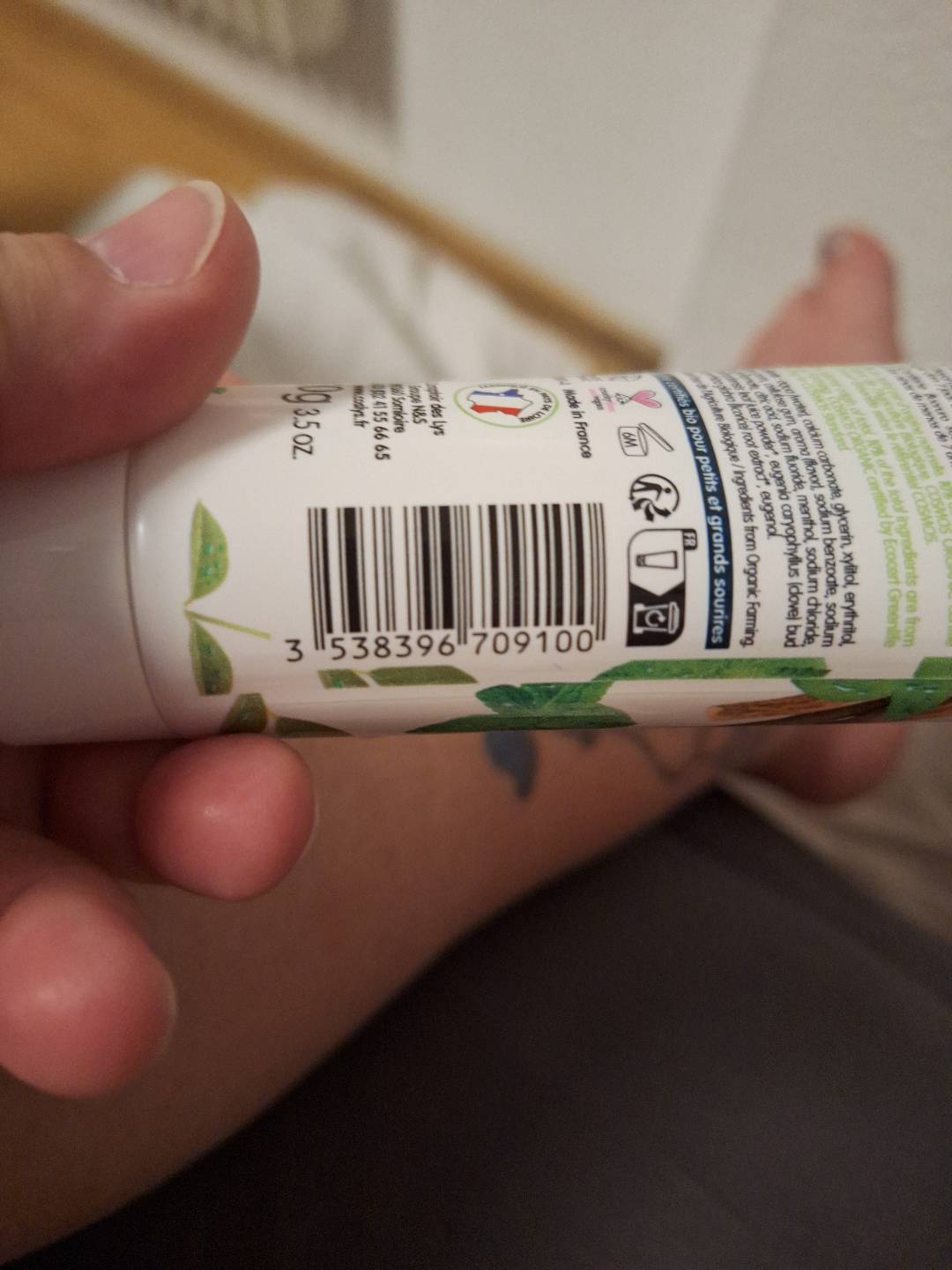 Integral Protection Toothpaste Organic 100g