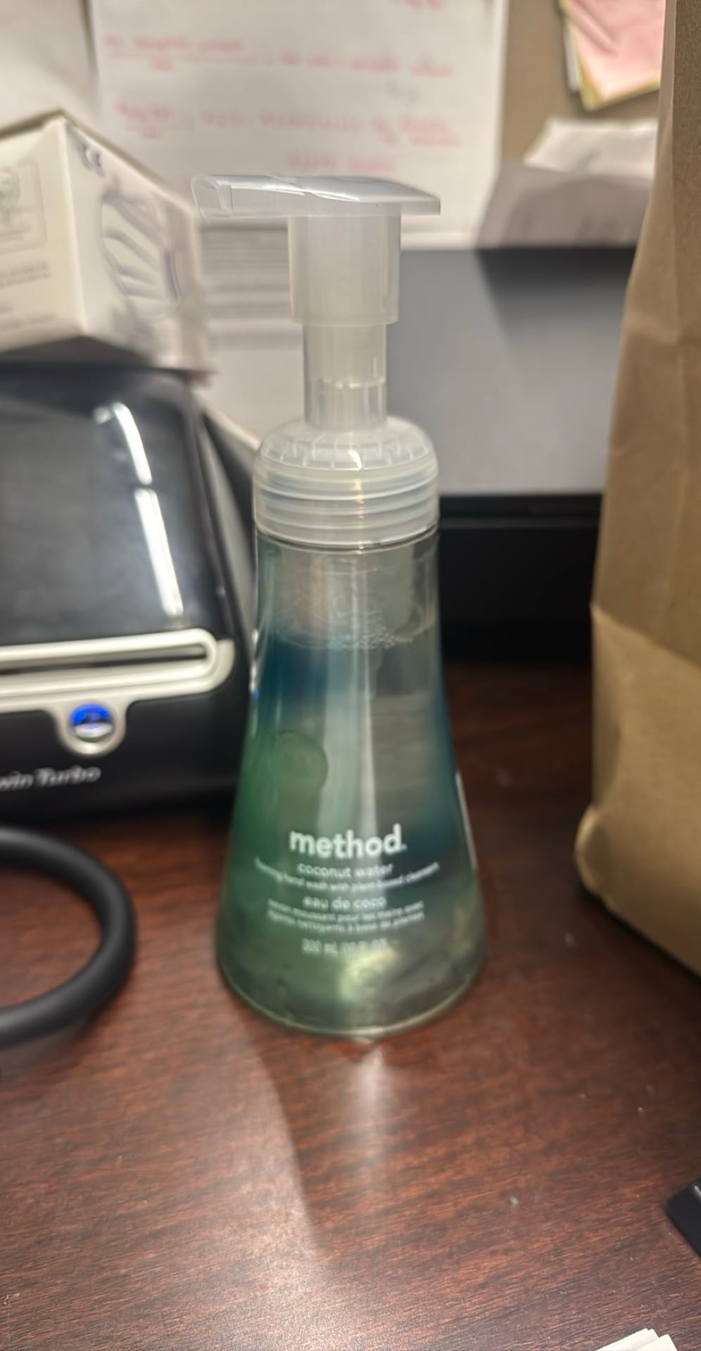 method coconut water foaming hand wash 10 fl oz