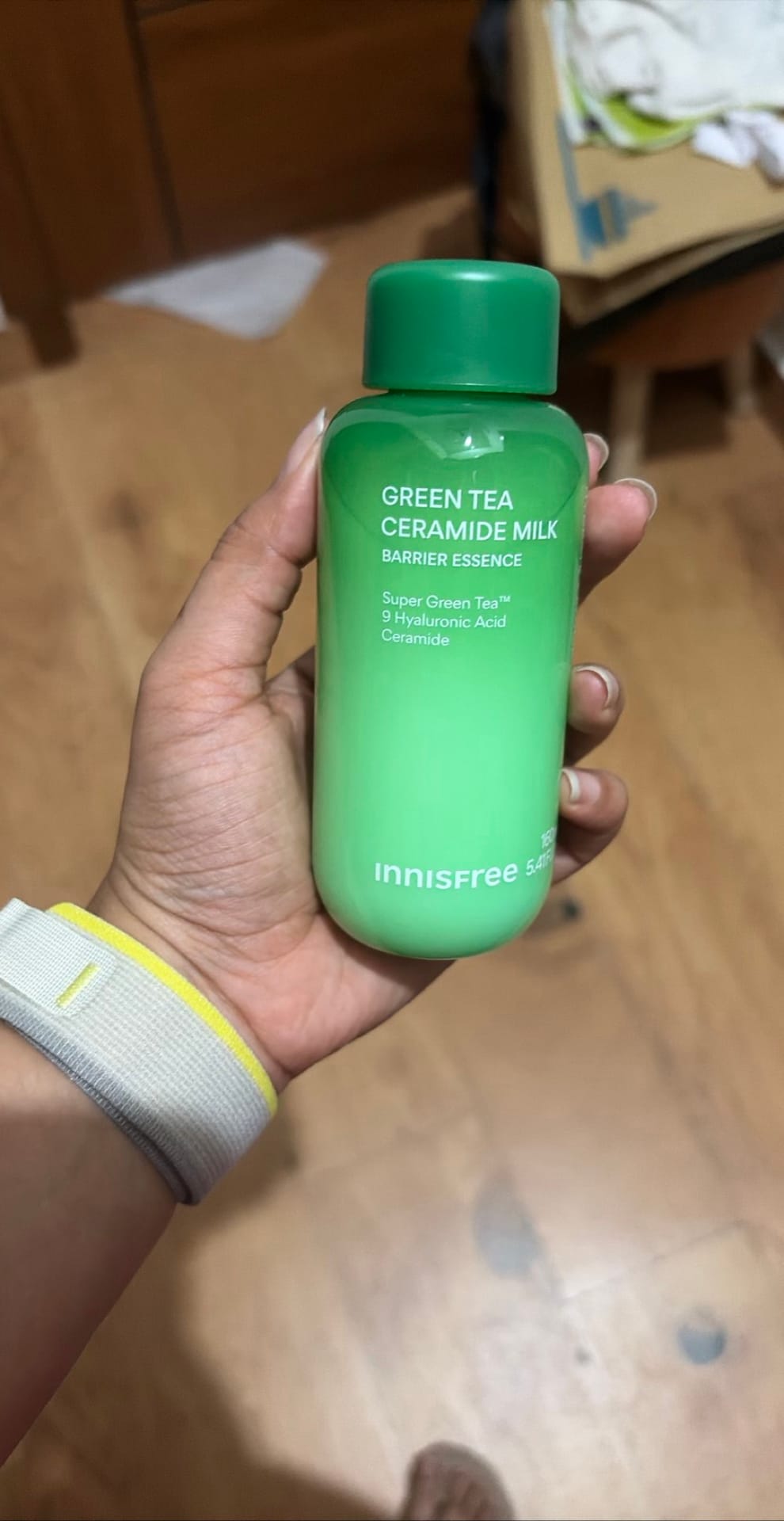 Green Tea Ceramide Milk Barrier Essence 160 mL