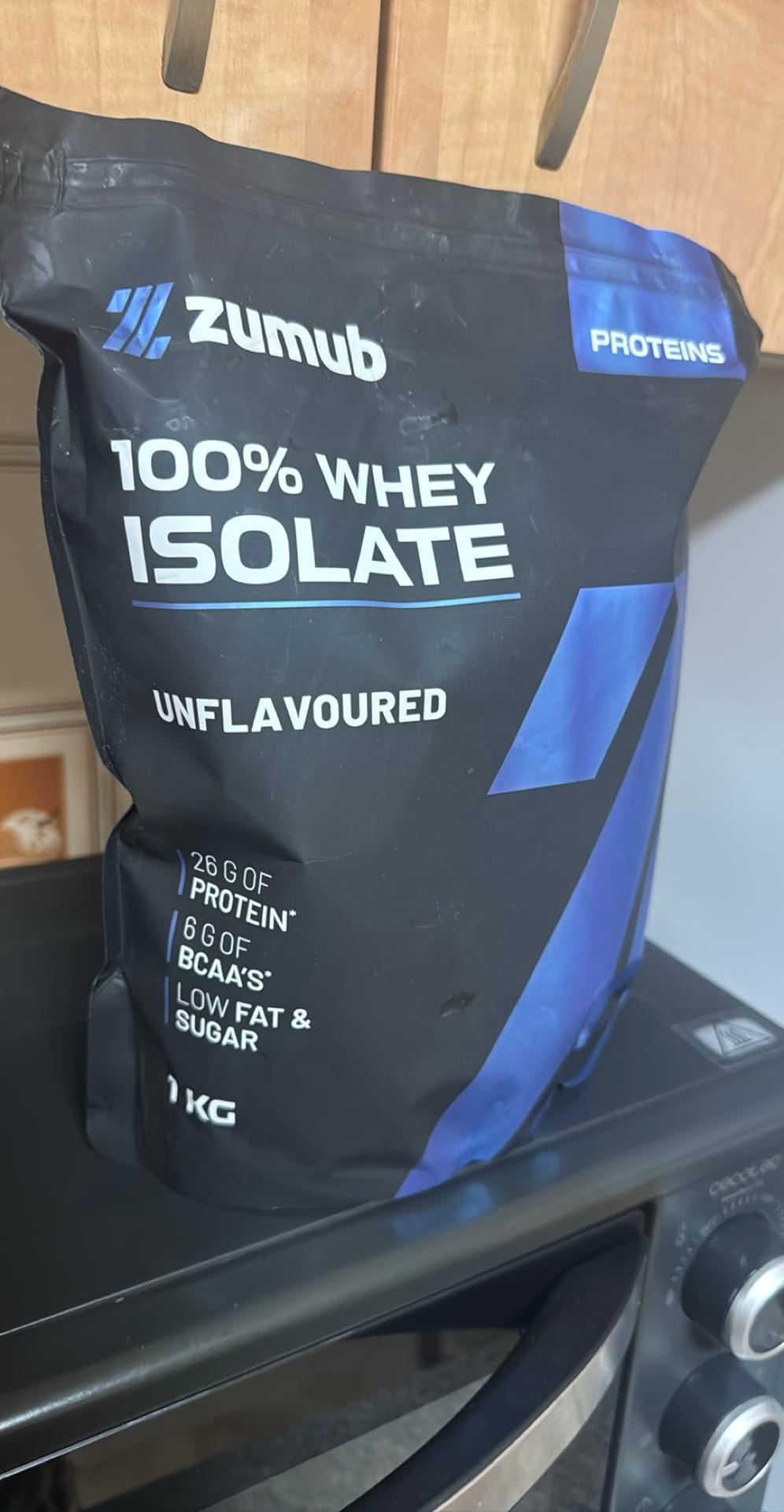 100% Whey Isolate Unflavoured 1 KG