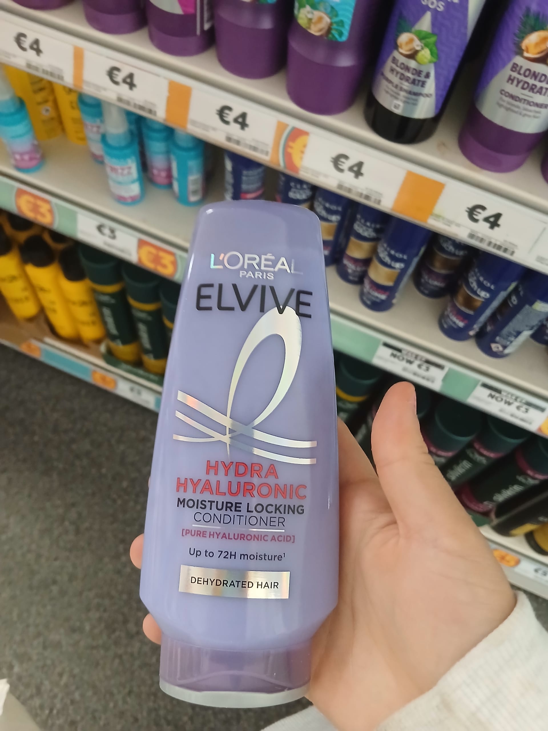 L'Oréal Paris Elvive Hydra Hyaluronic Moisture Locking Conditioner, 300 ml